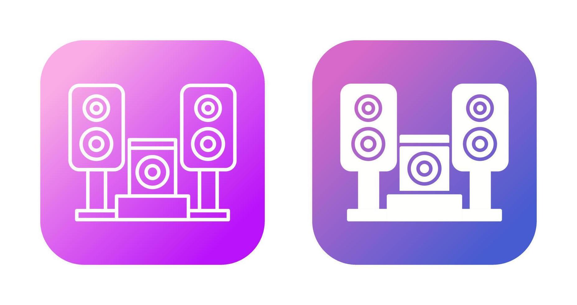 Music System Vector Icon