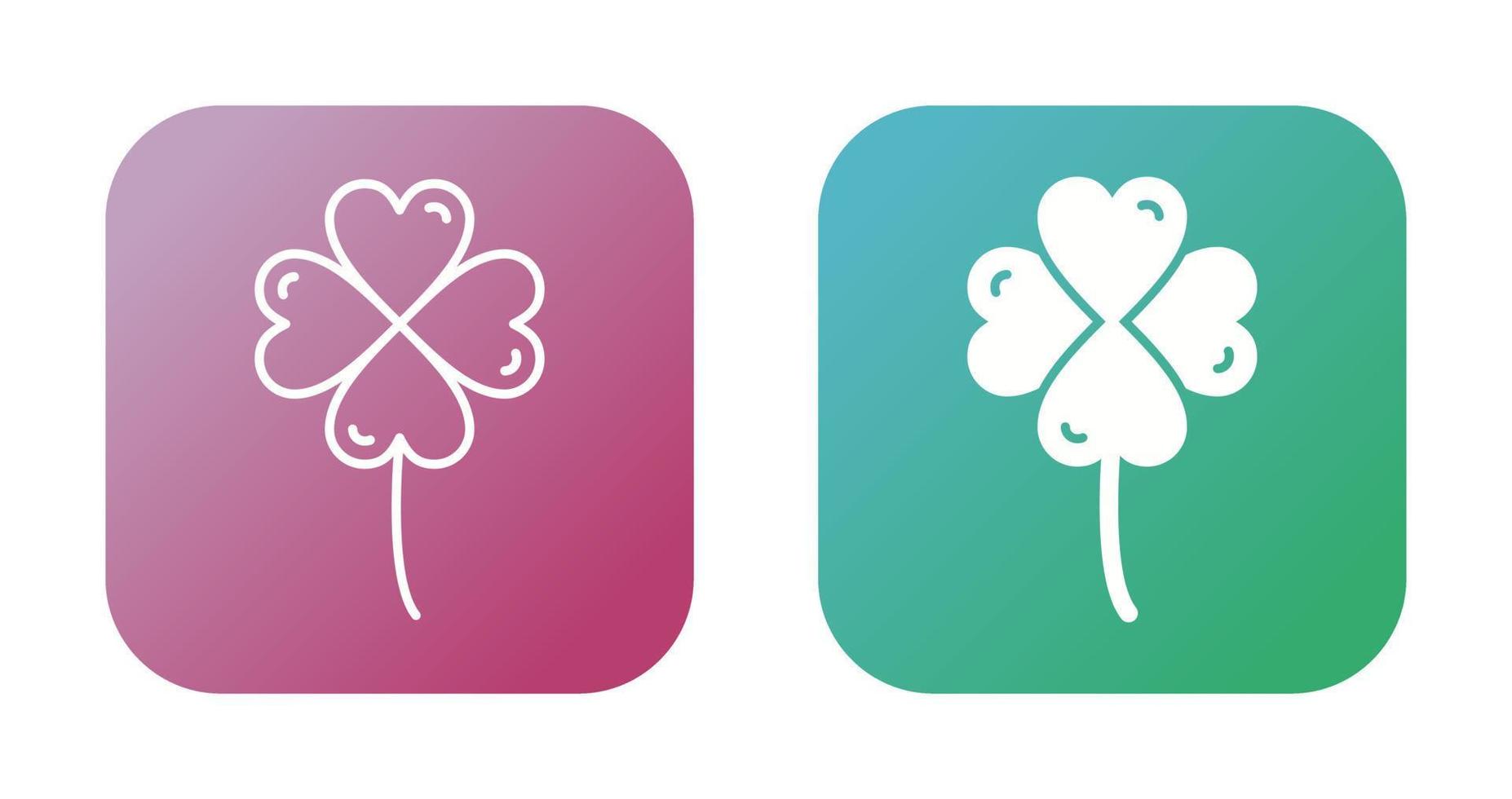 Clover Vector Icon