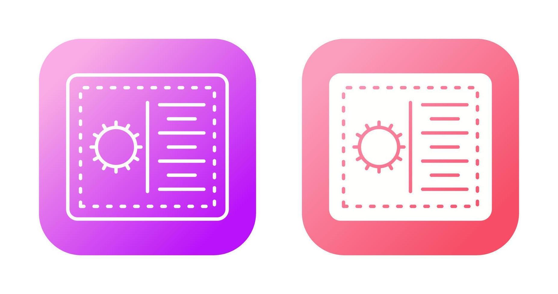 Postcard Vector Icon