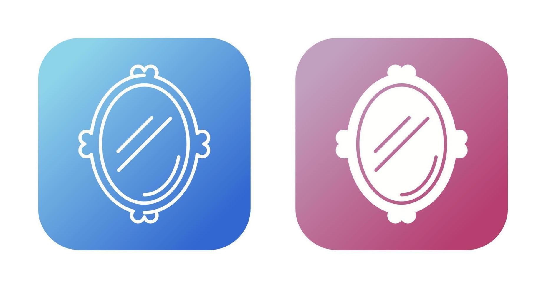 Mirror Vector Icon