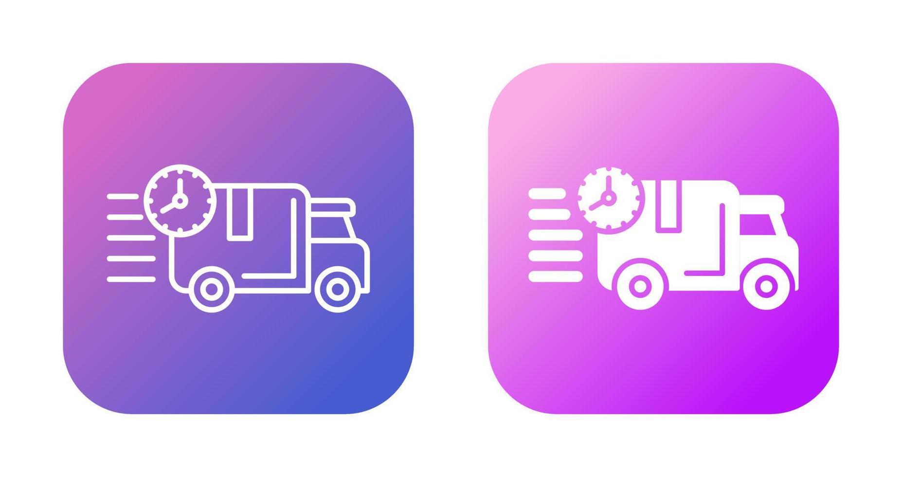 Fast Delivery Vector Icon