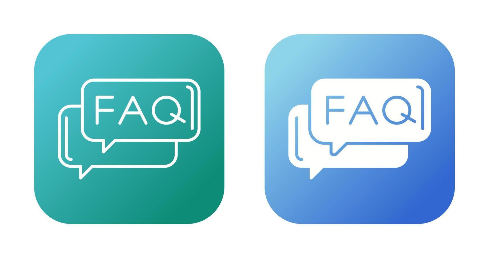 FAQ Vector Icon