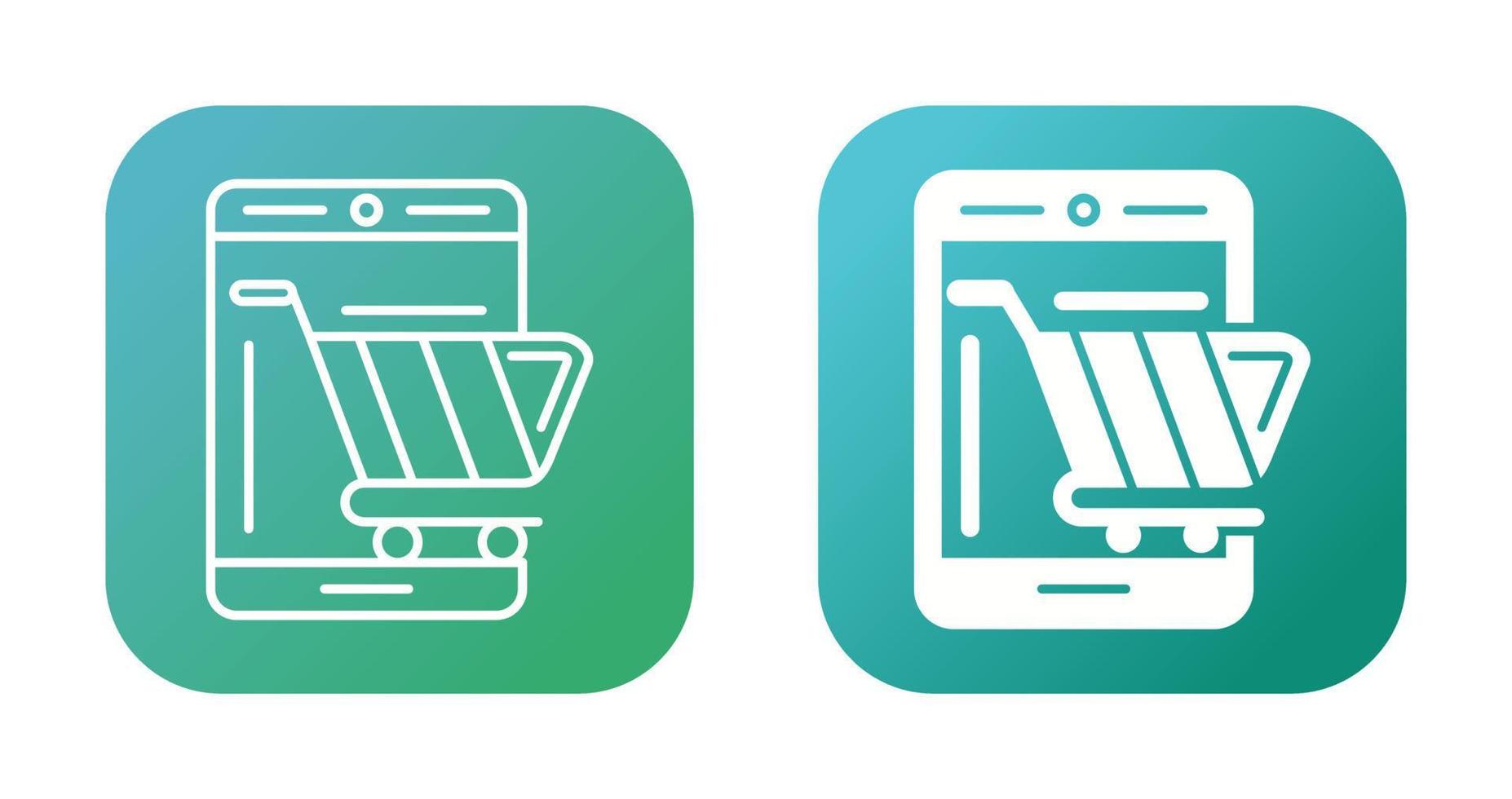 Online Shopping Vector Icon