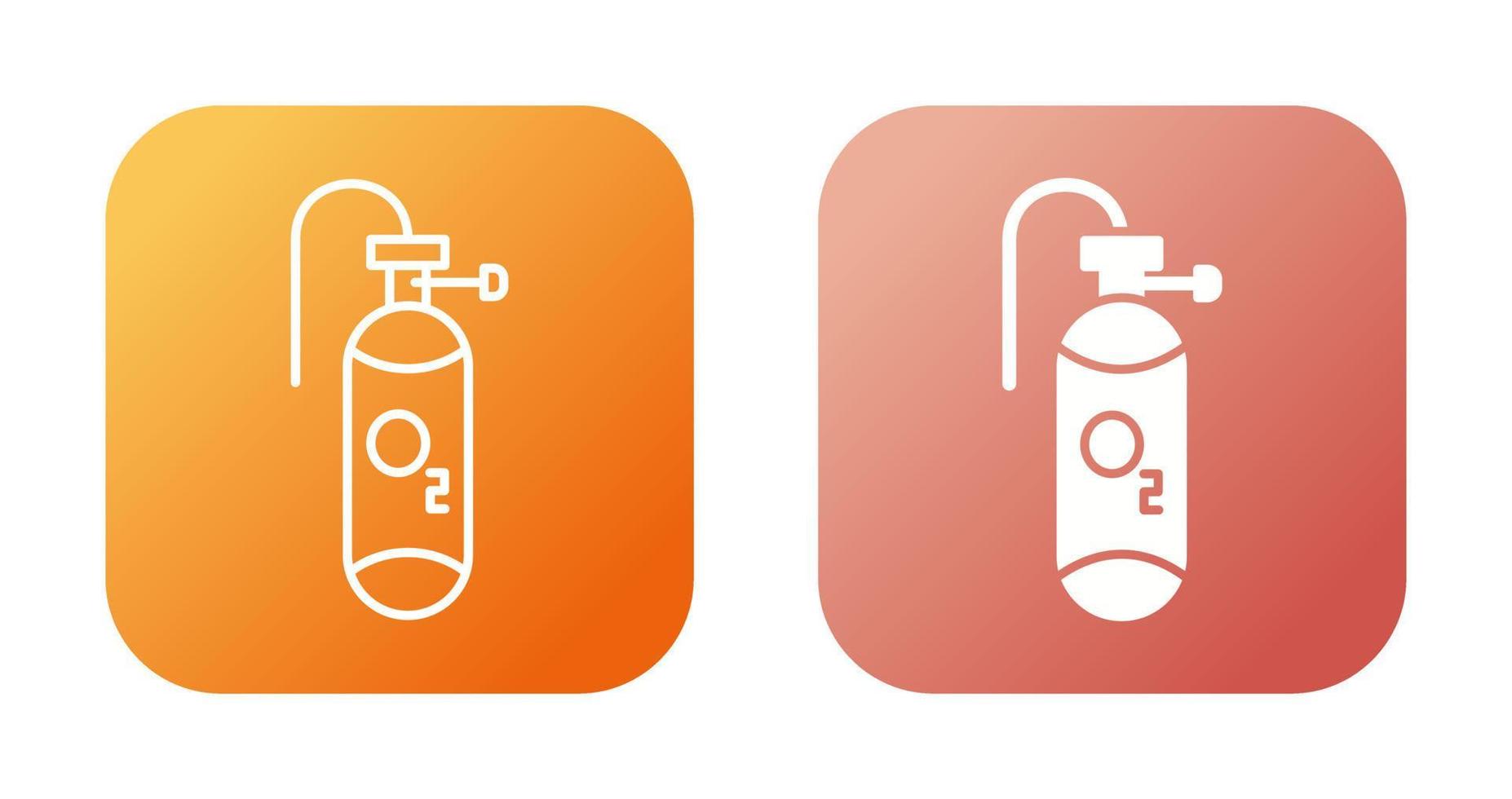 Oxygen Tank Vector Icon