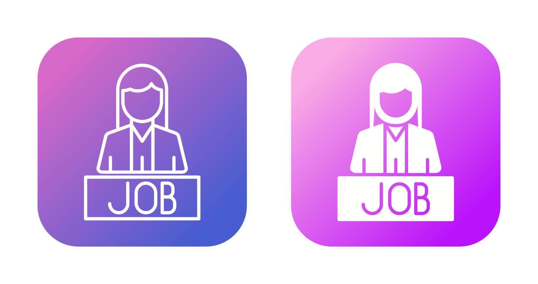 Job Vector Icon