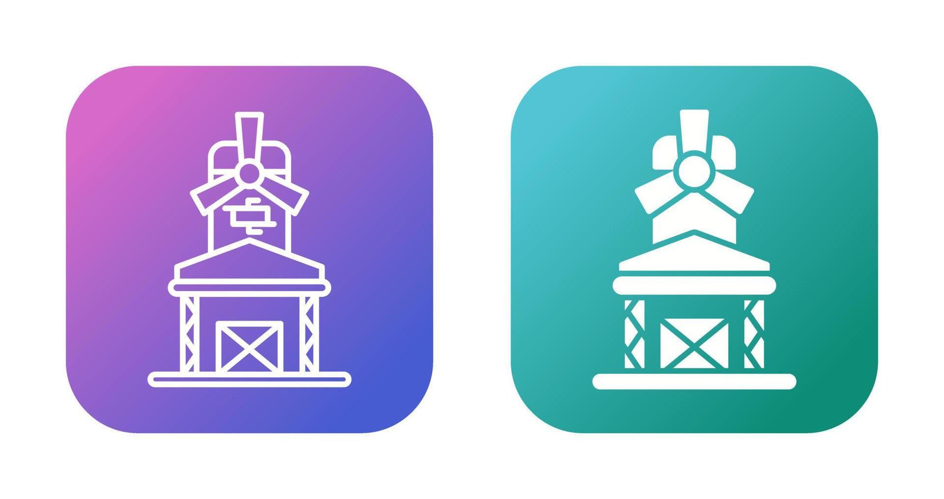 Mill Vector Icon