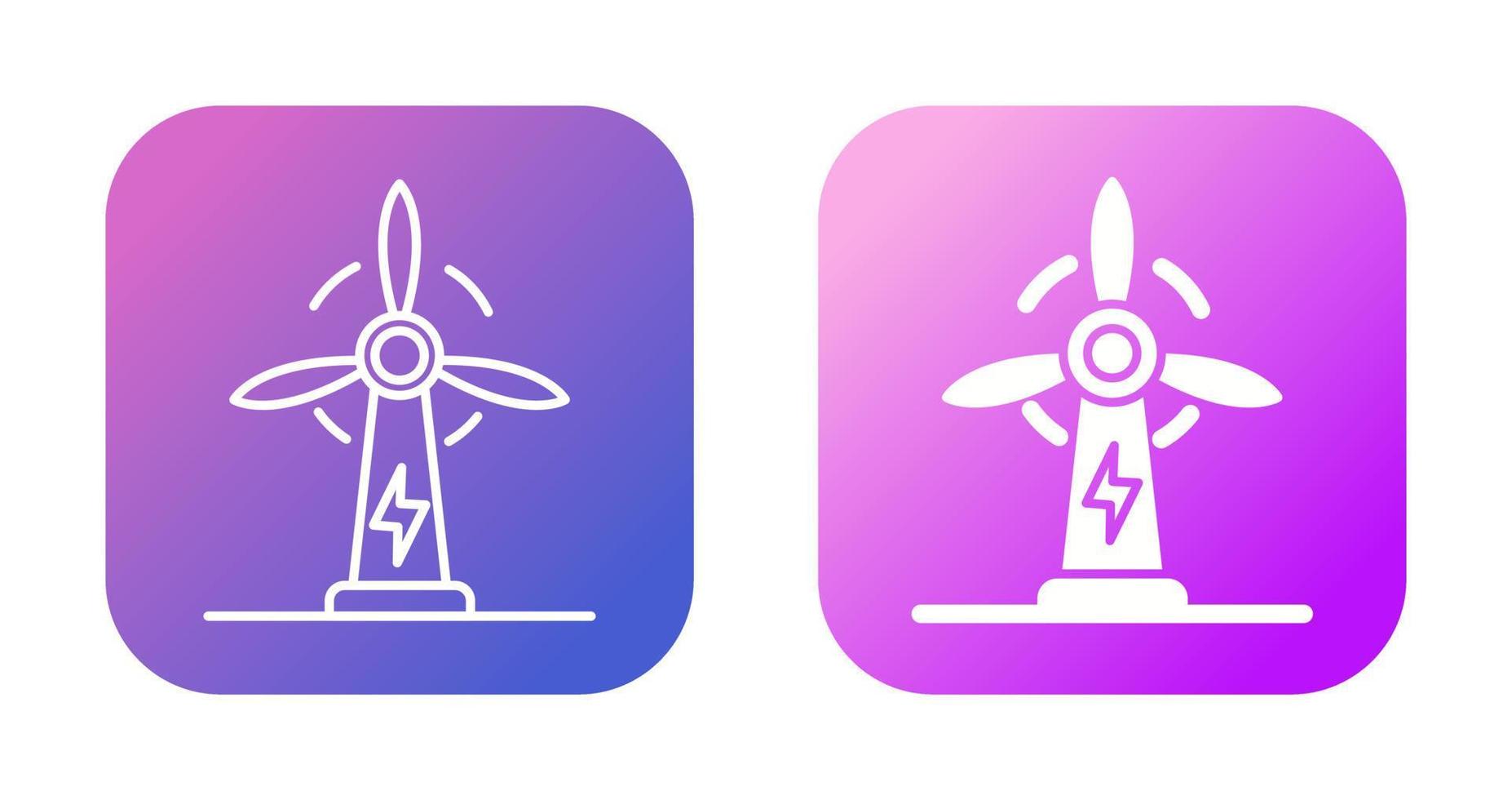 Wind Power Vector Icon