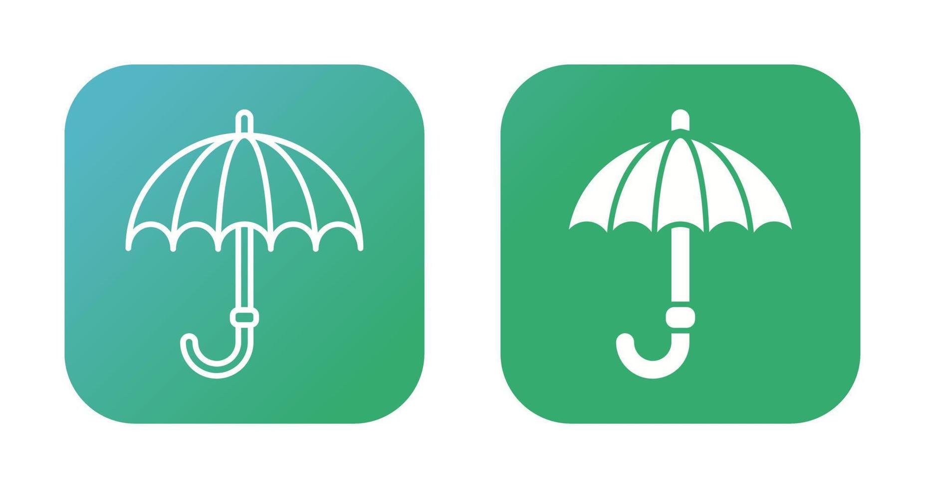 Umbrella Vector Icon