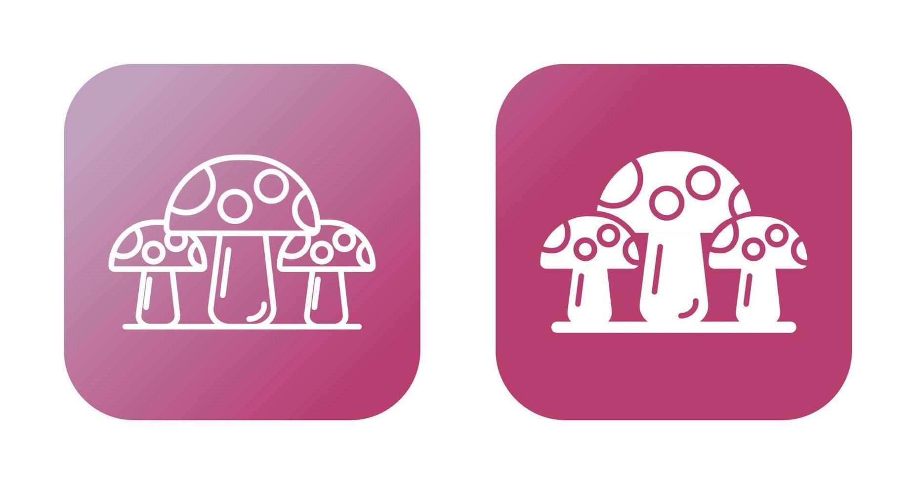 Mushroom Vector Icon