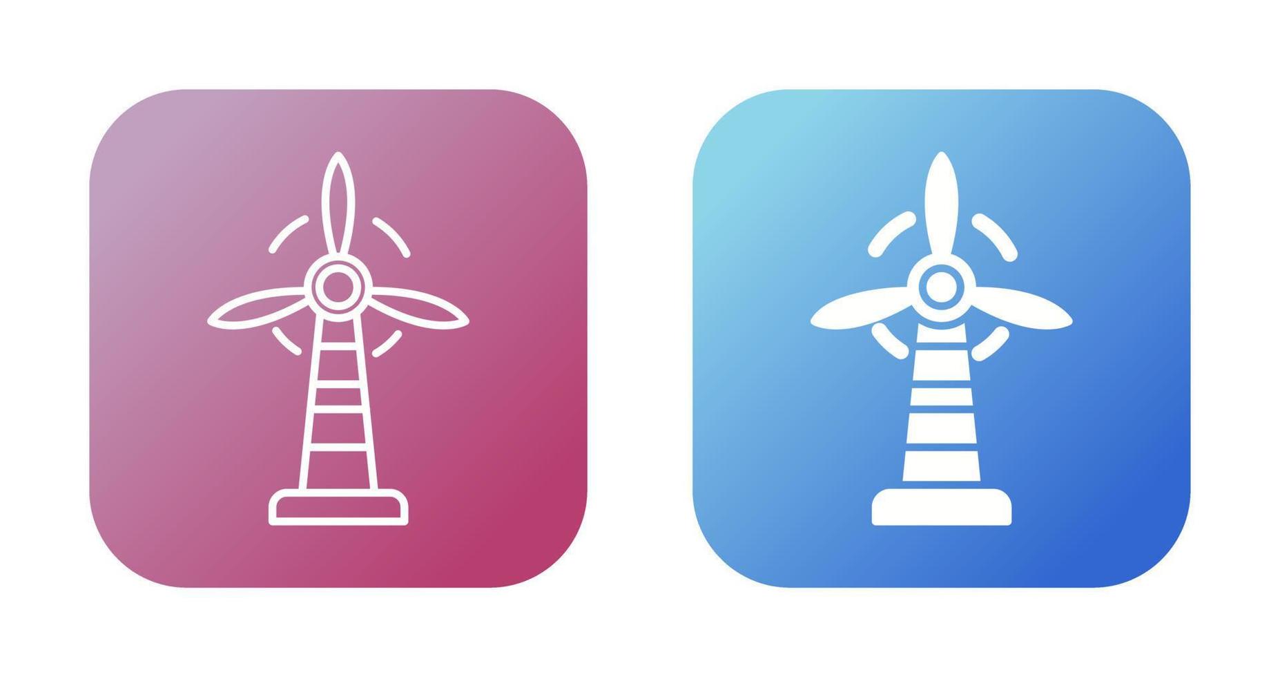 Windmill Vector Icon