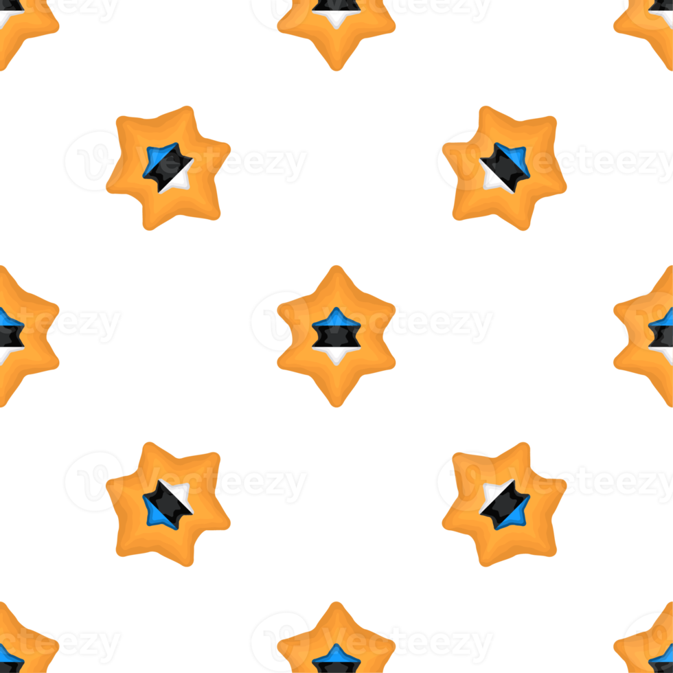 Pattern cookie with flag country Estonia in tasty biscuit png