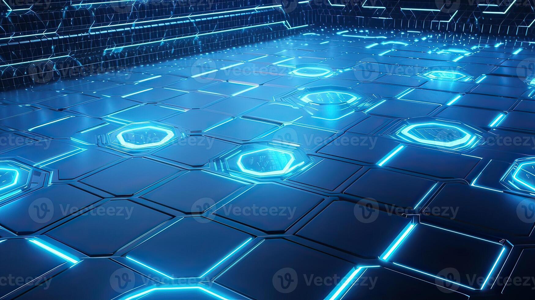 Data tunnel journey. Loopable animation. Futuristic abstract background. Motion graphic for abstract data center, server, internet, speed. Transmission of digital. . photo