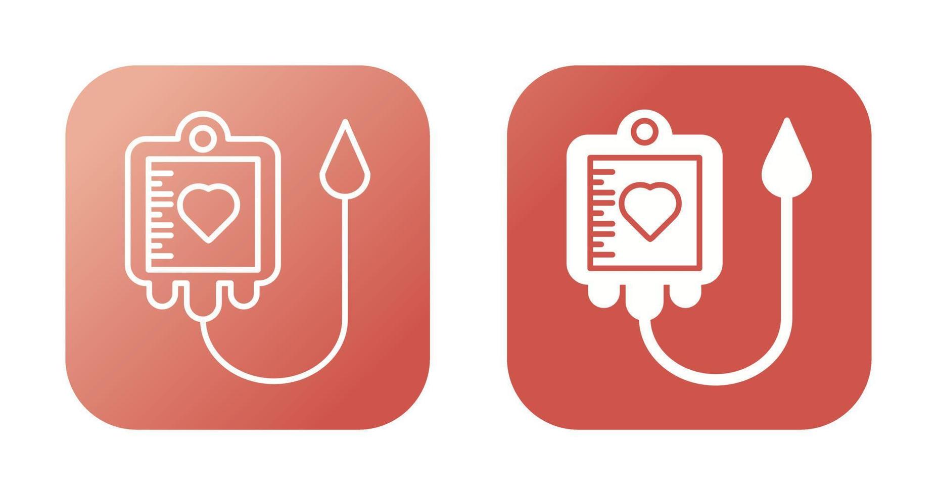 Blood Donation Vector Icon