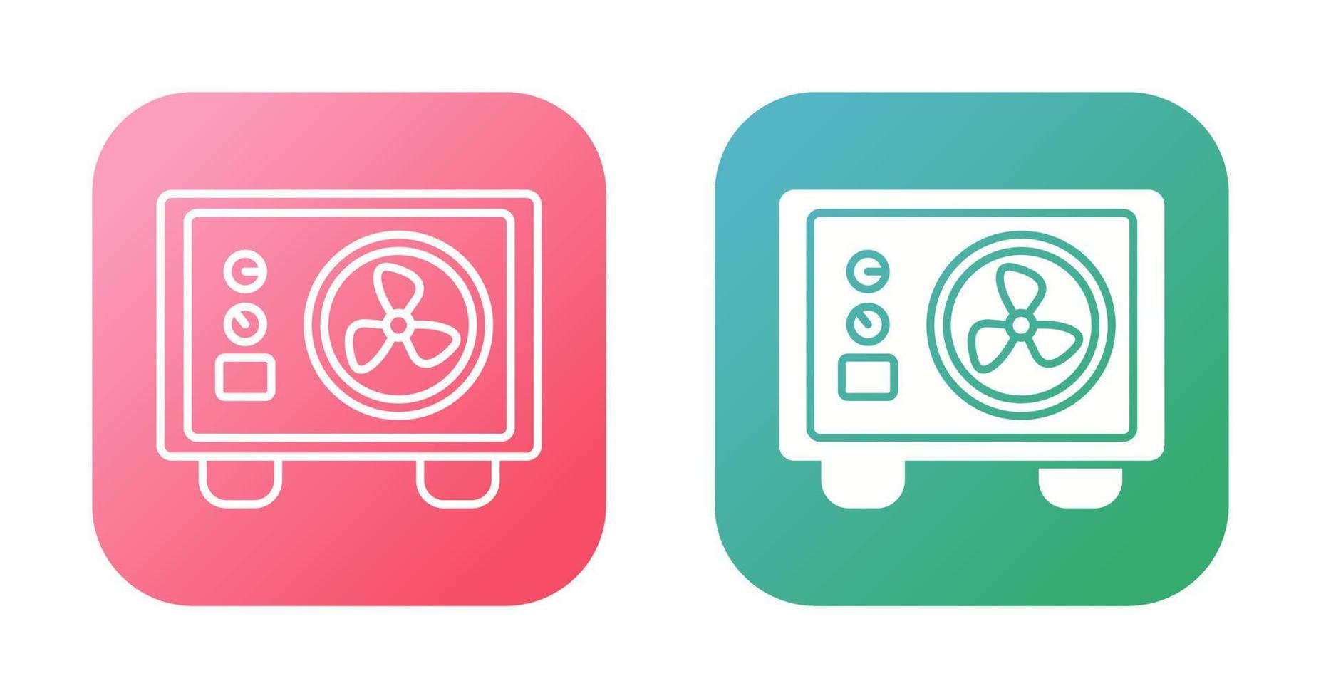 Outdoor Ac Vector Icon