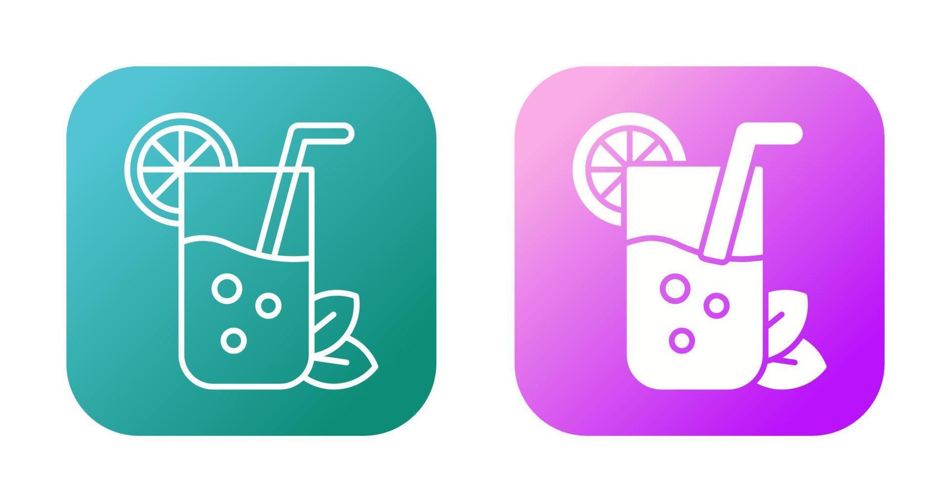 Lemonade Vector Icon