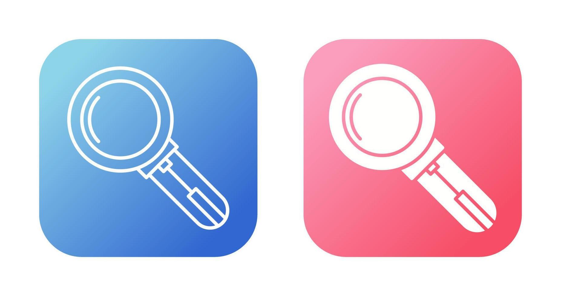 Magnifying Glass Vector Icon