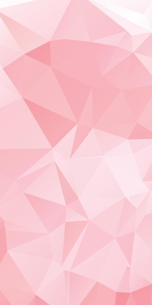 Abstract Pink Color Polygon Background Design, Abstract Geometric Origami Style With Gradient. Presentation,Website, Backdrop, Cover,Banner,Pattern Template vector