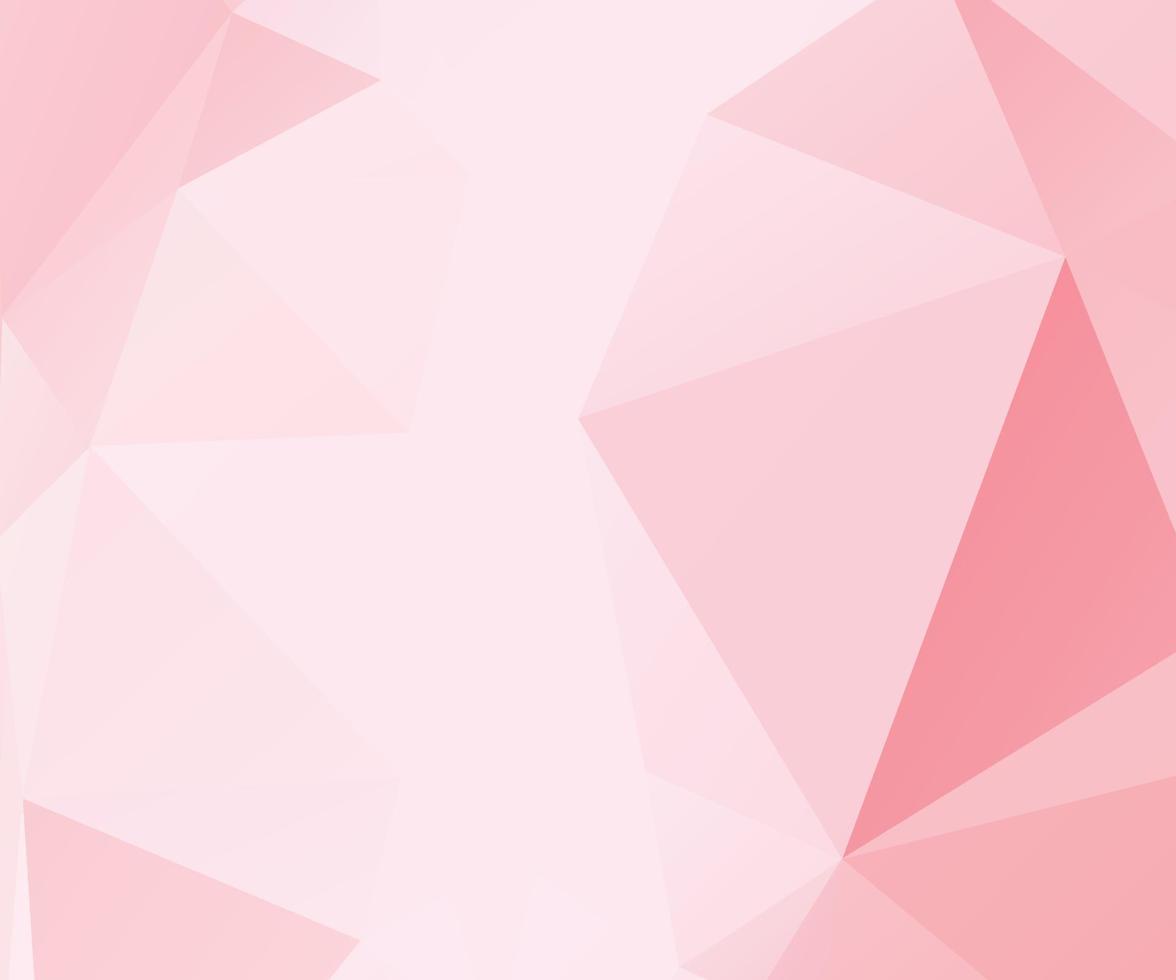 Abstract Pink Color Polygon Background Design, Abstract Geometric Origami Style With Gradient. Presentation,Website, Backdrop, Cover,Banner,Pattern Template vector