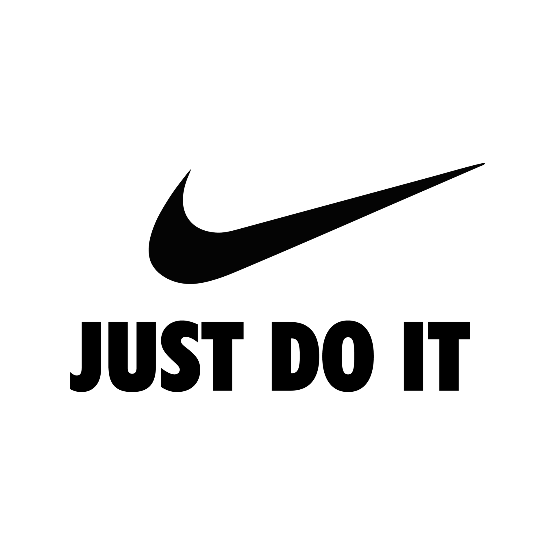 Nike Just do it logo transparent PNG 22100231 PNG