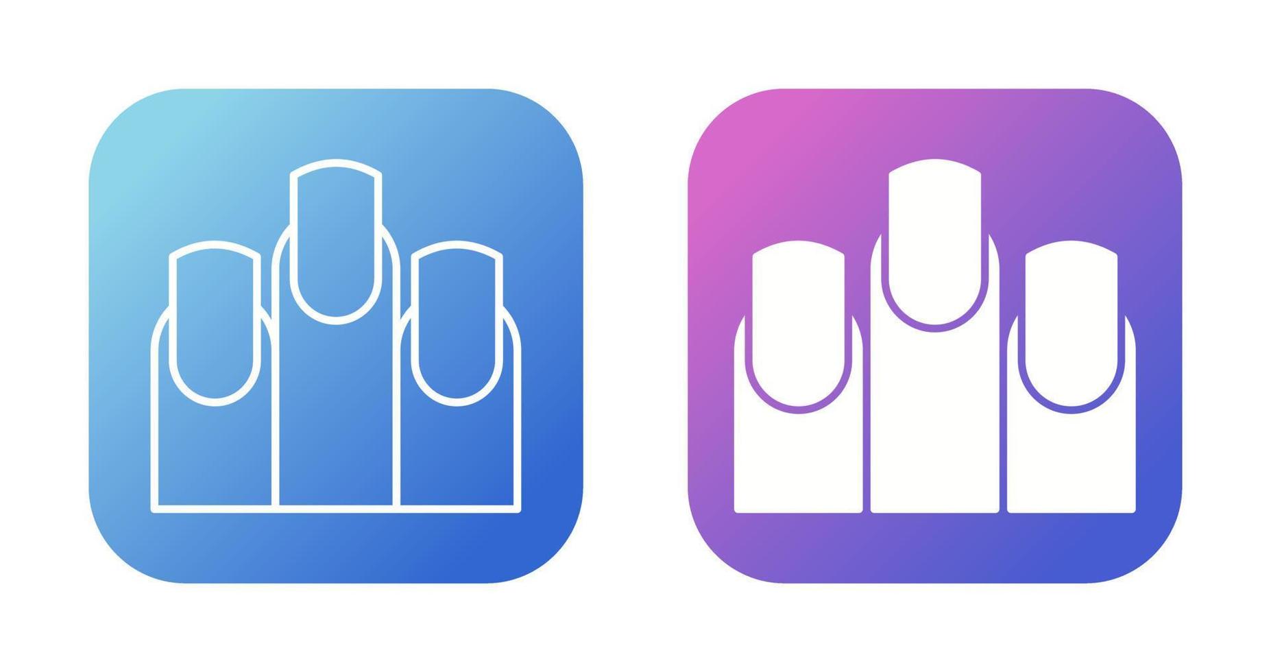 Nail Vector Icon