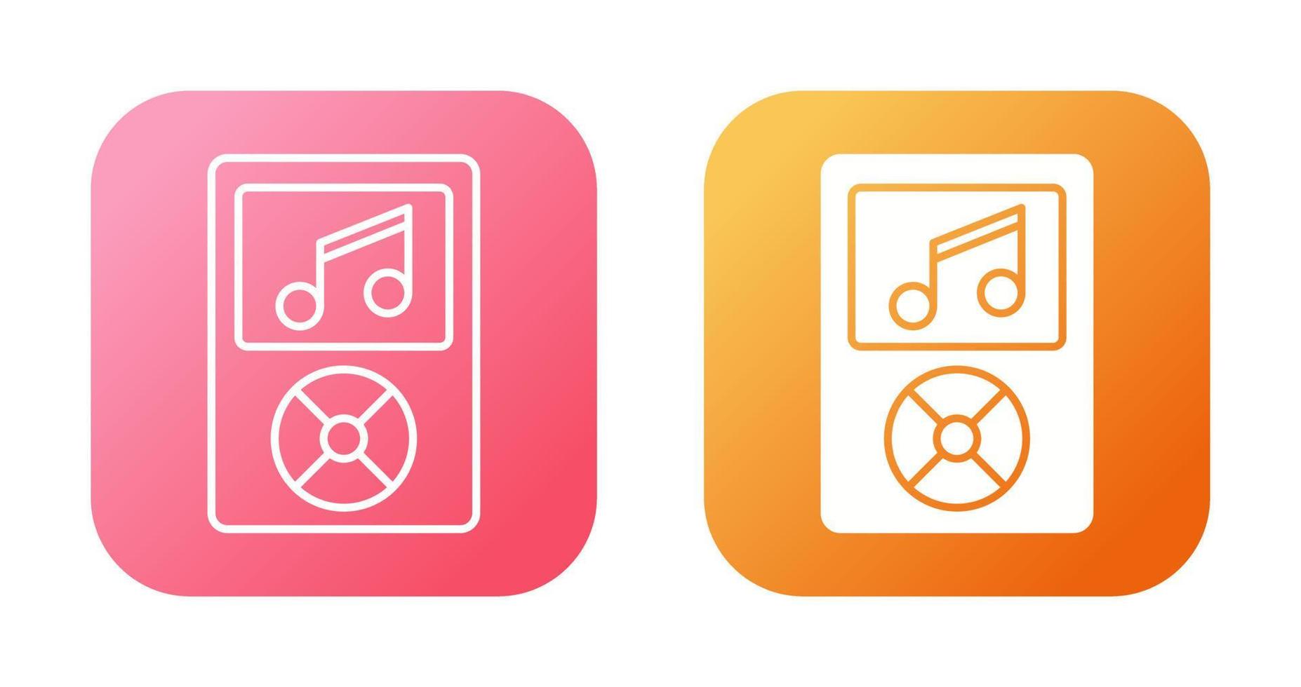 Music Player Vector Icon