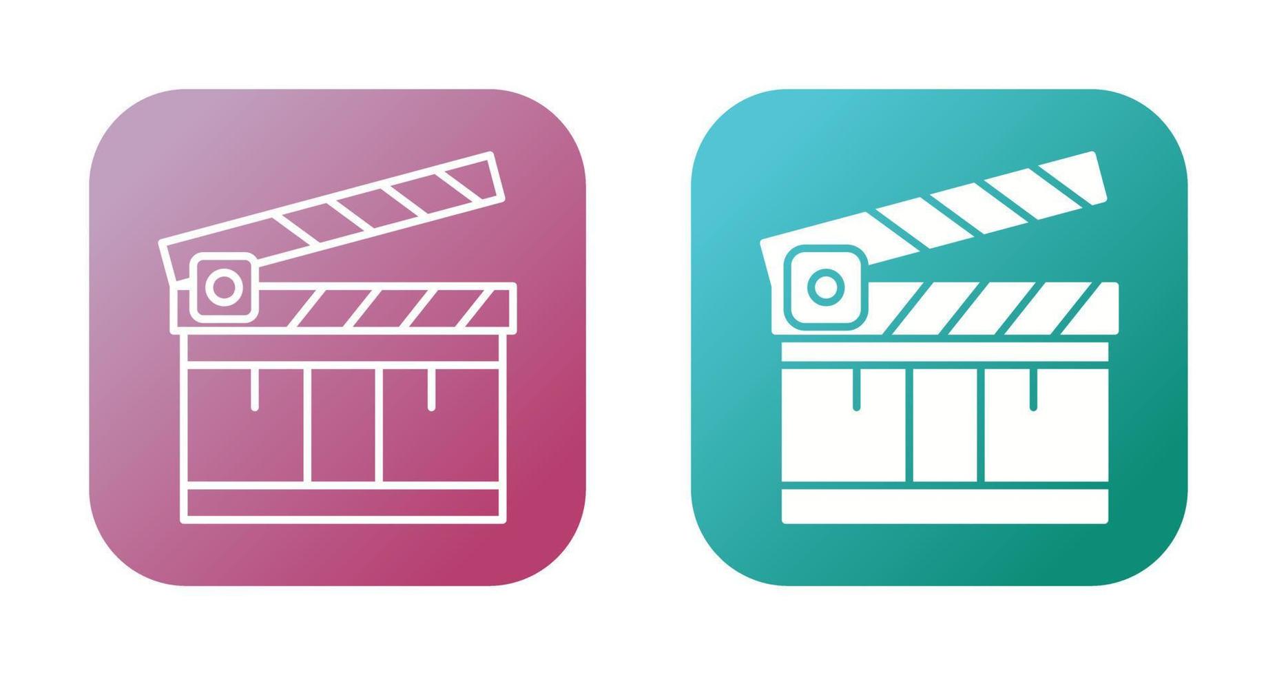 Clapperboard Vector Icon