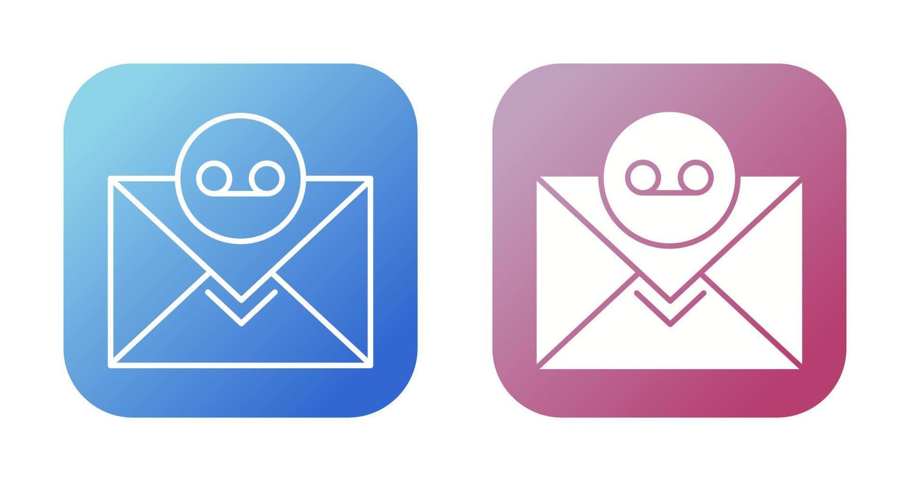 Voice Mail Vector Icon