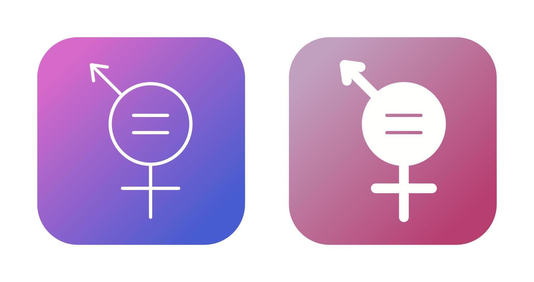 Gender Equality Vector Icon