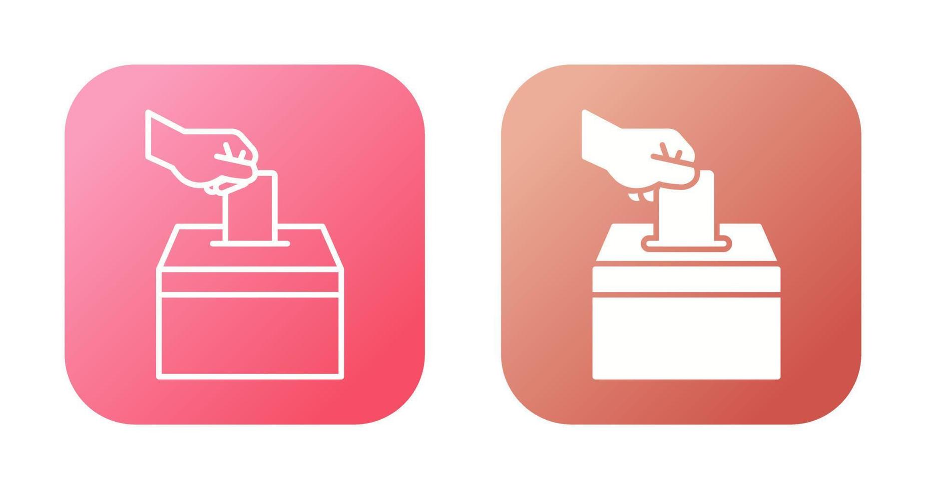 Voting Vector Icon