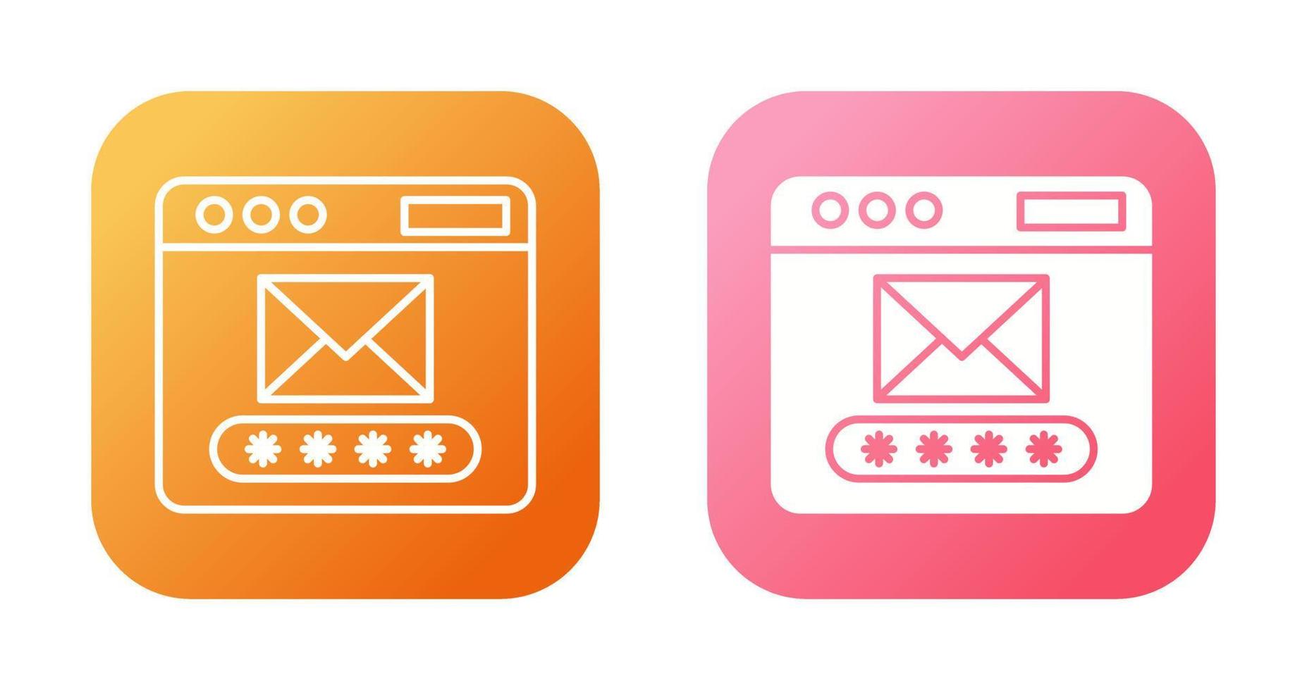 Mail Code Vector Icon