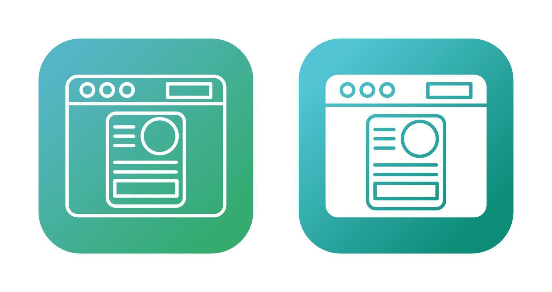 Blog Vector Icon