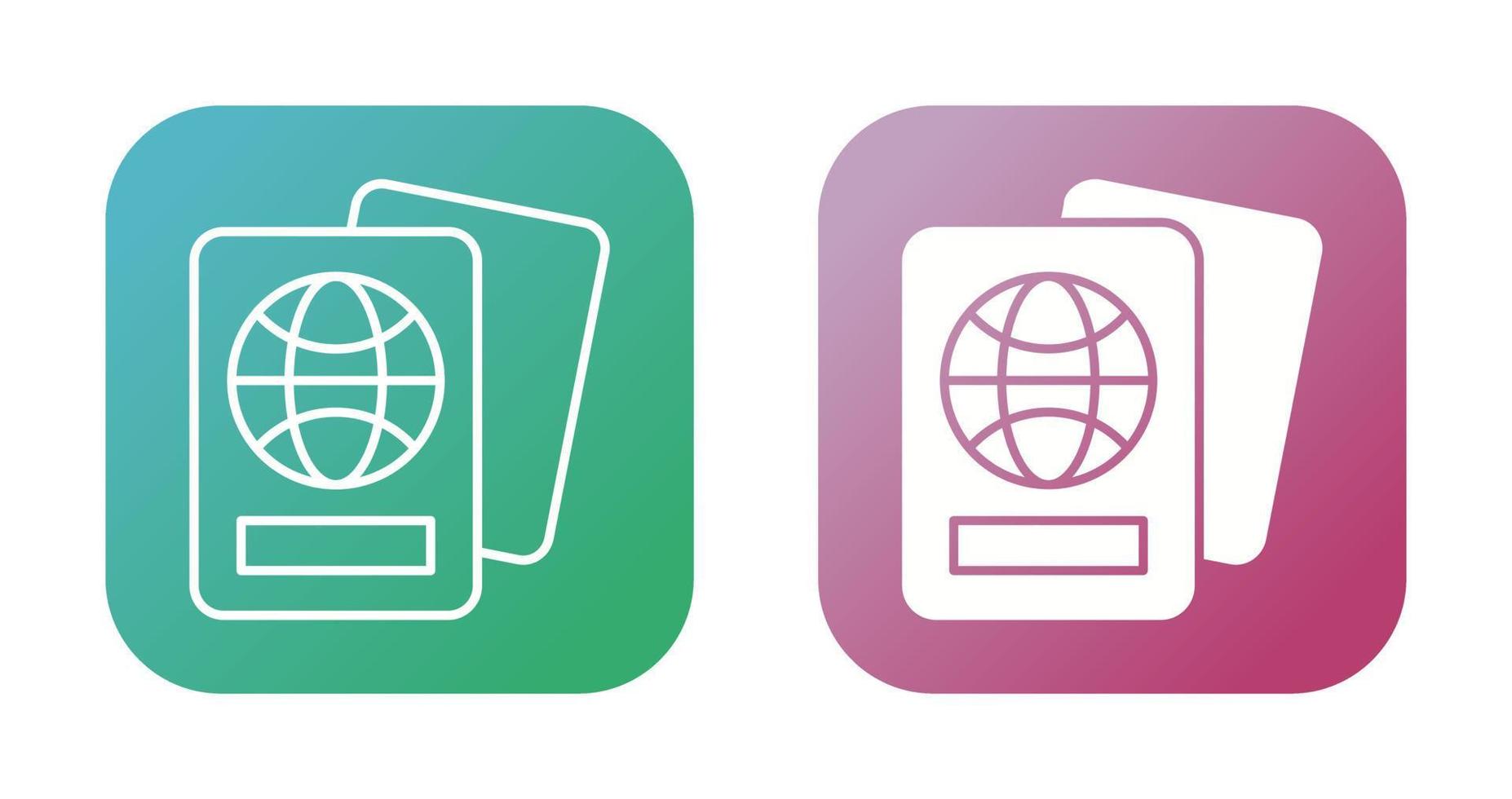 Passport Vector Icon