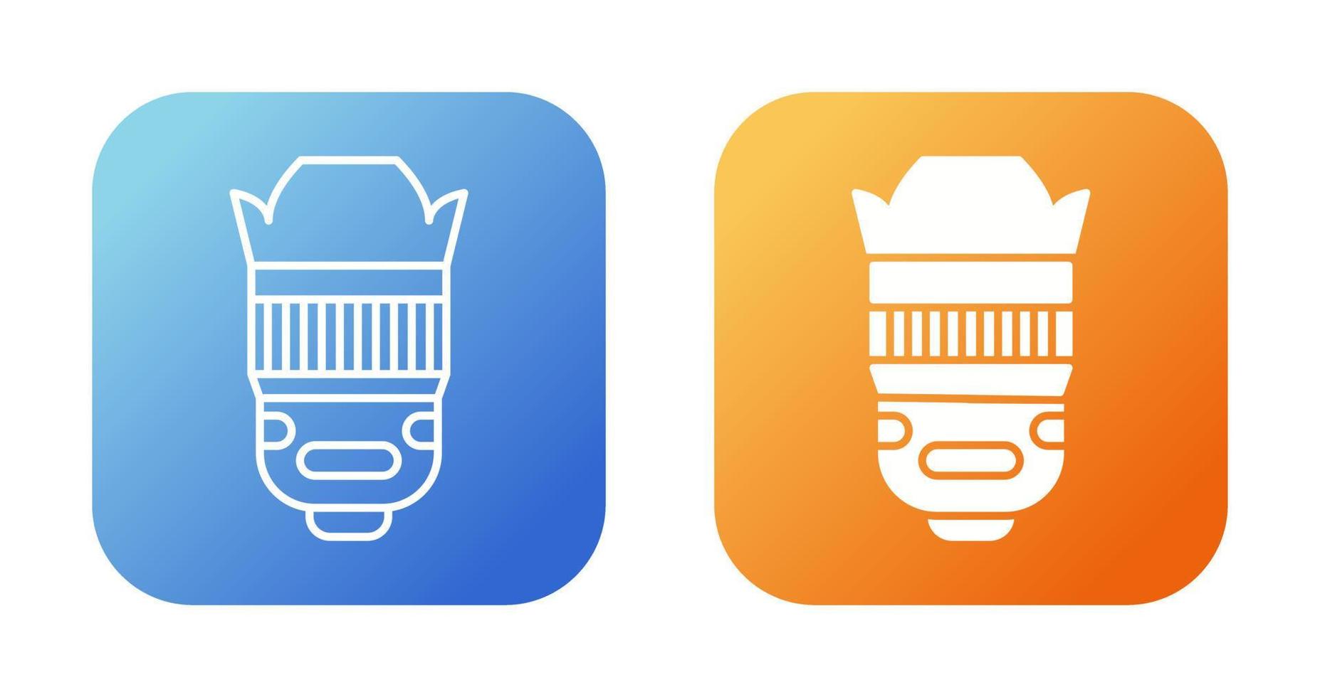 Camera Lens Vector Icon