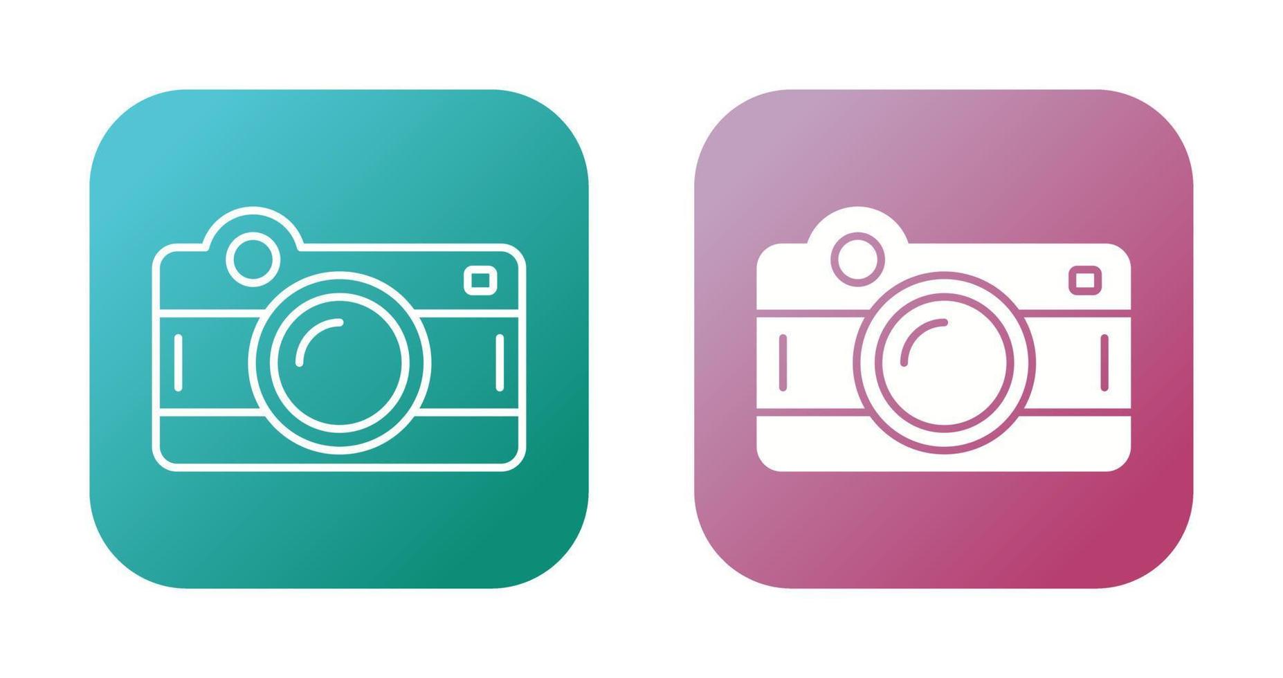 Photo Camera Vector Icon