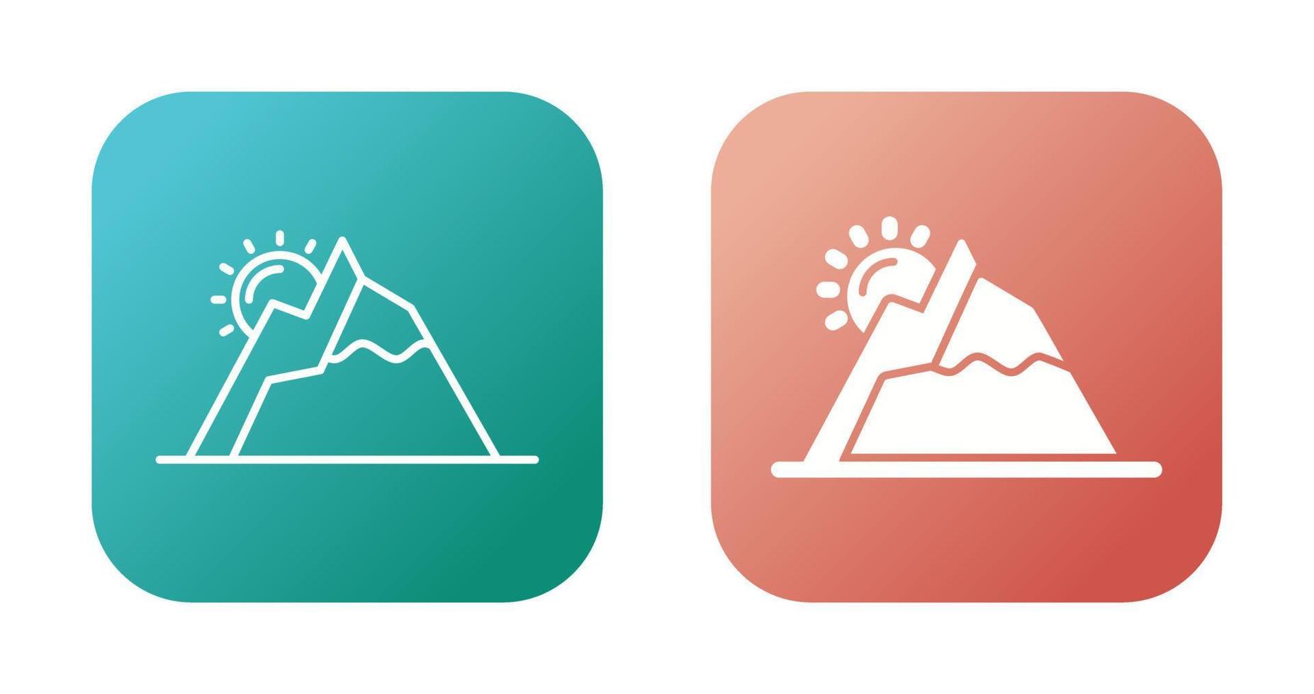 Mountain Vector Icon