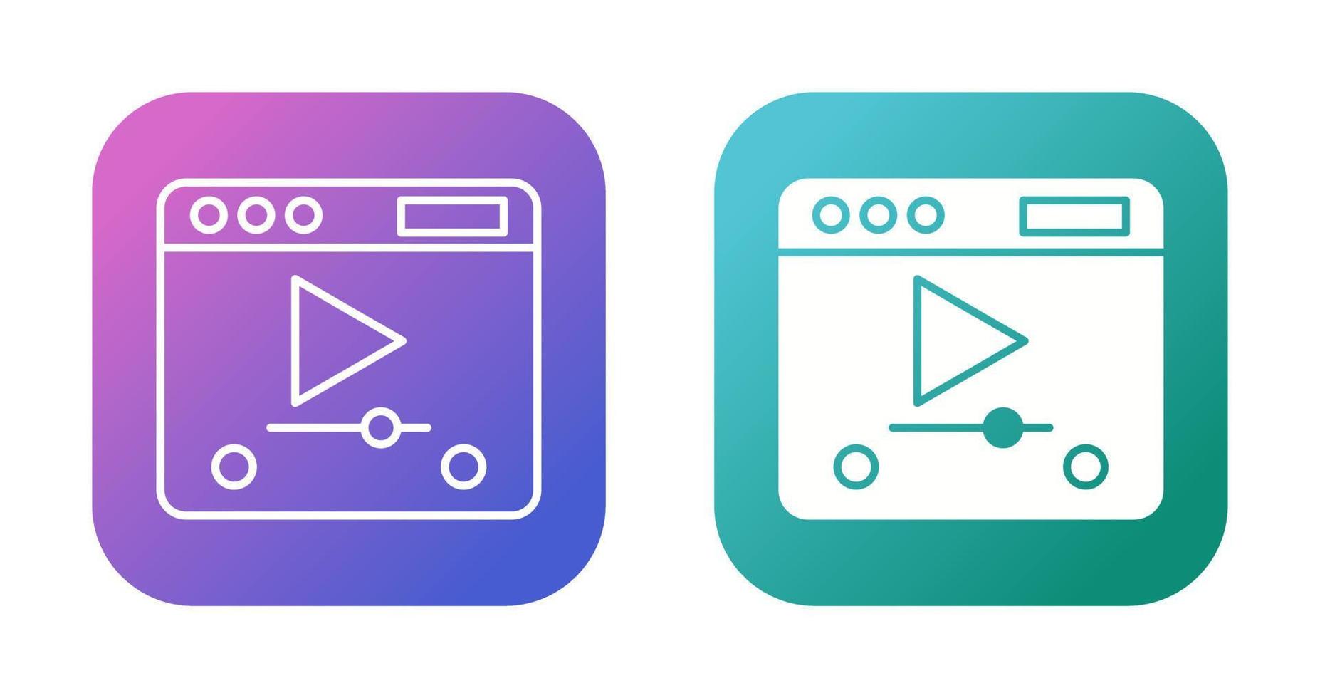 Video Vector Icon