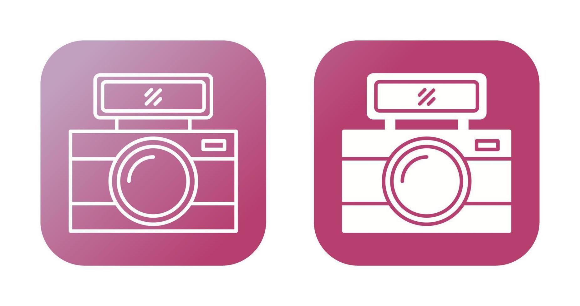 Photo Camera Vector Icon