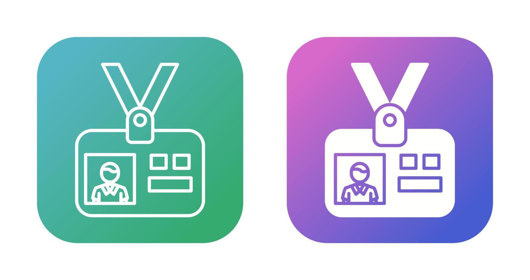 Id Card Vector Icon