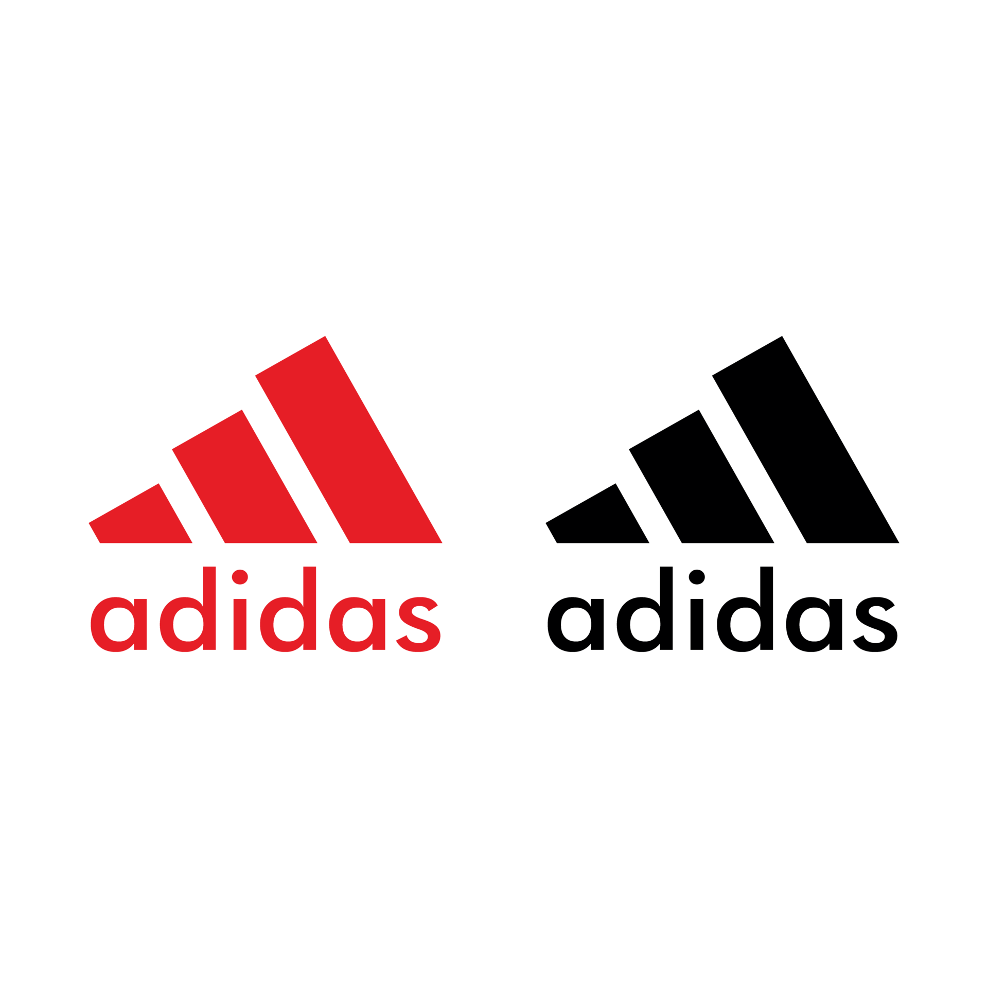 adidas transparent logo