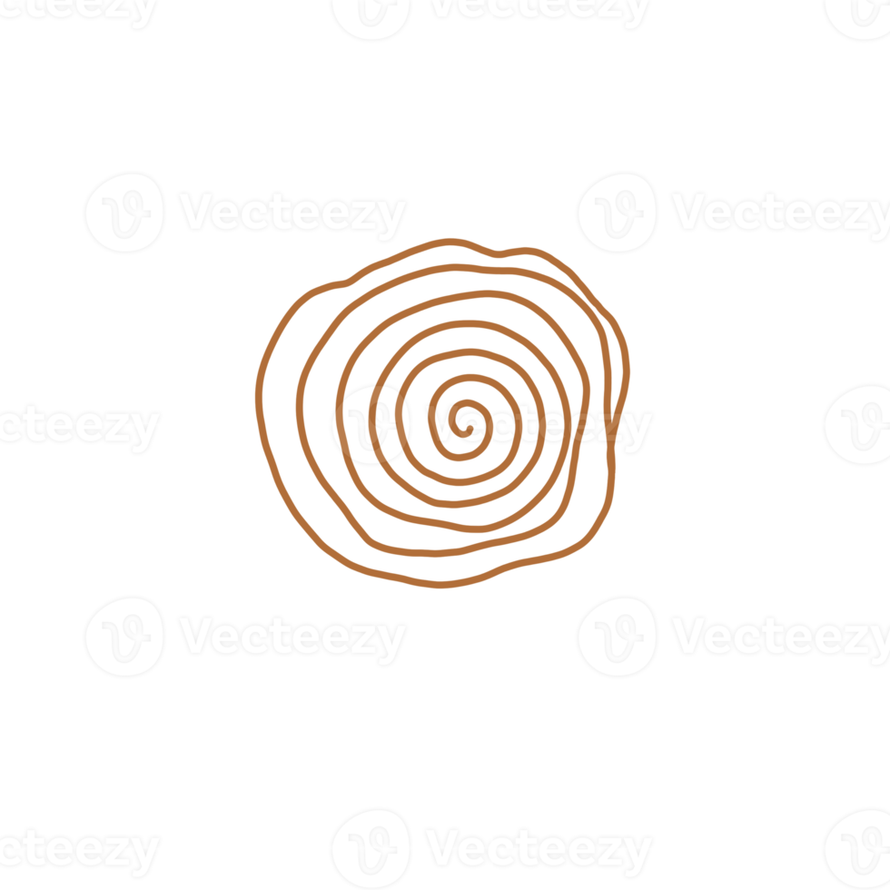 Organic Lines Illustration png