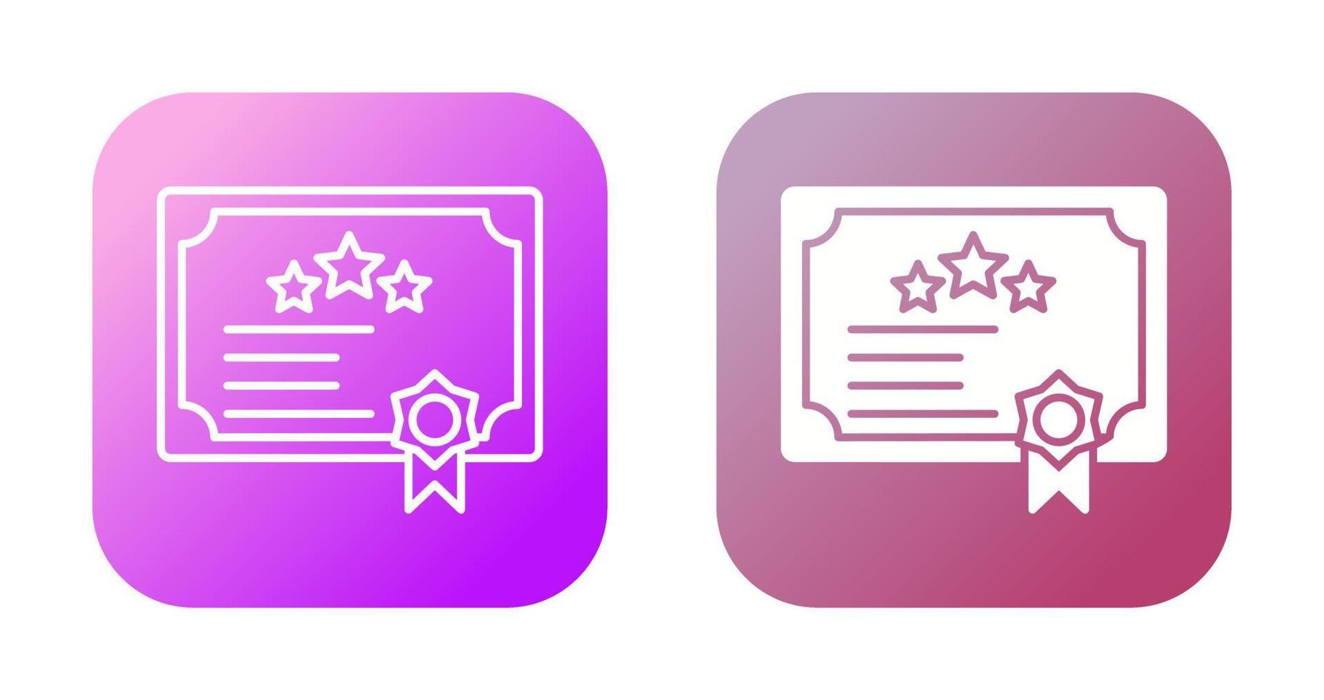 Diploma Vector Icon