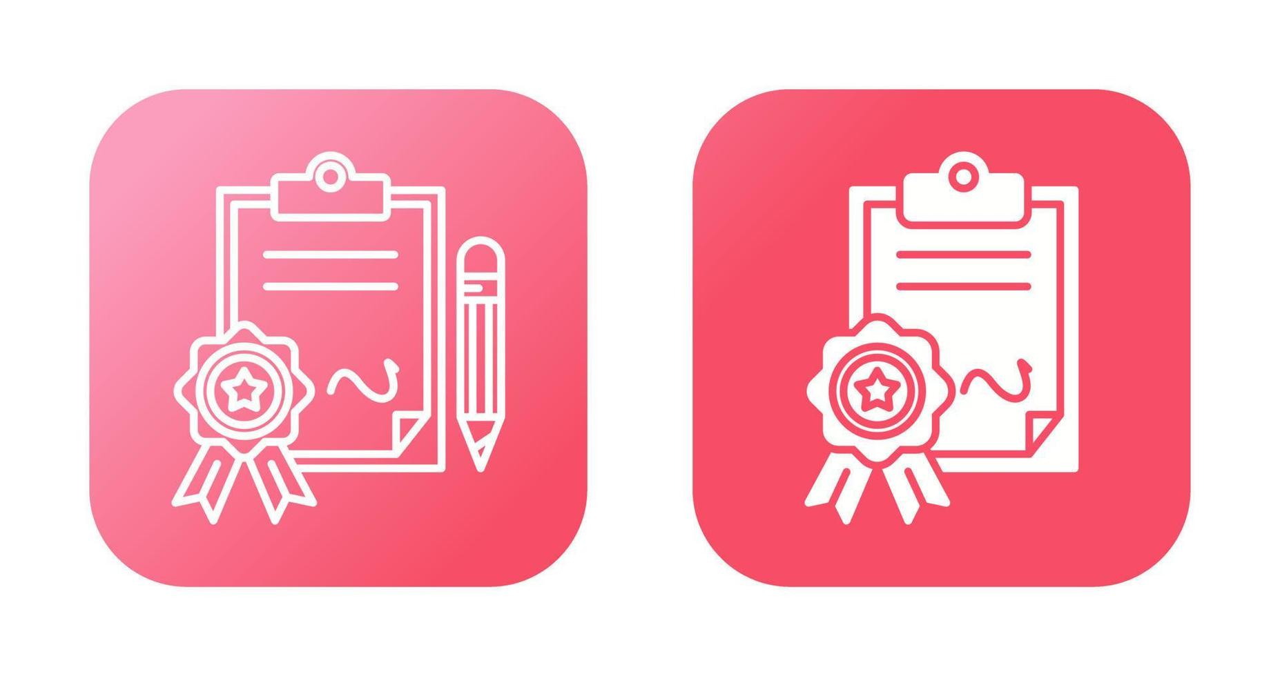 Contract Vector Icon