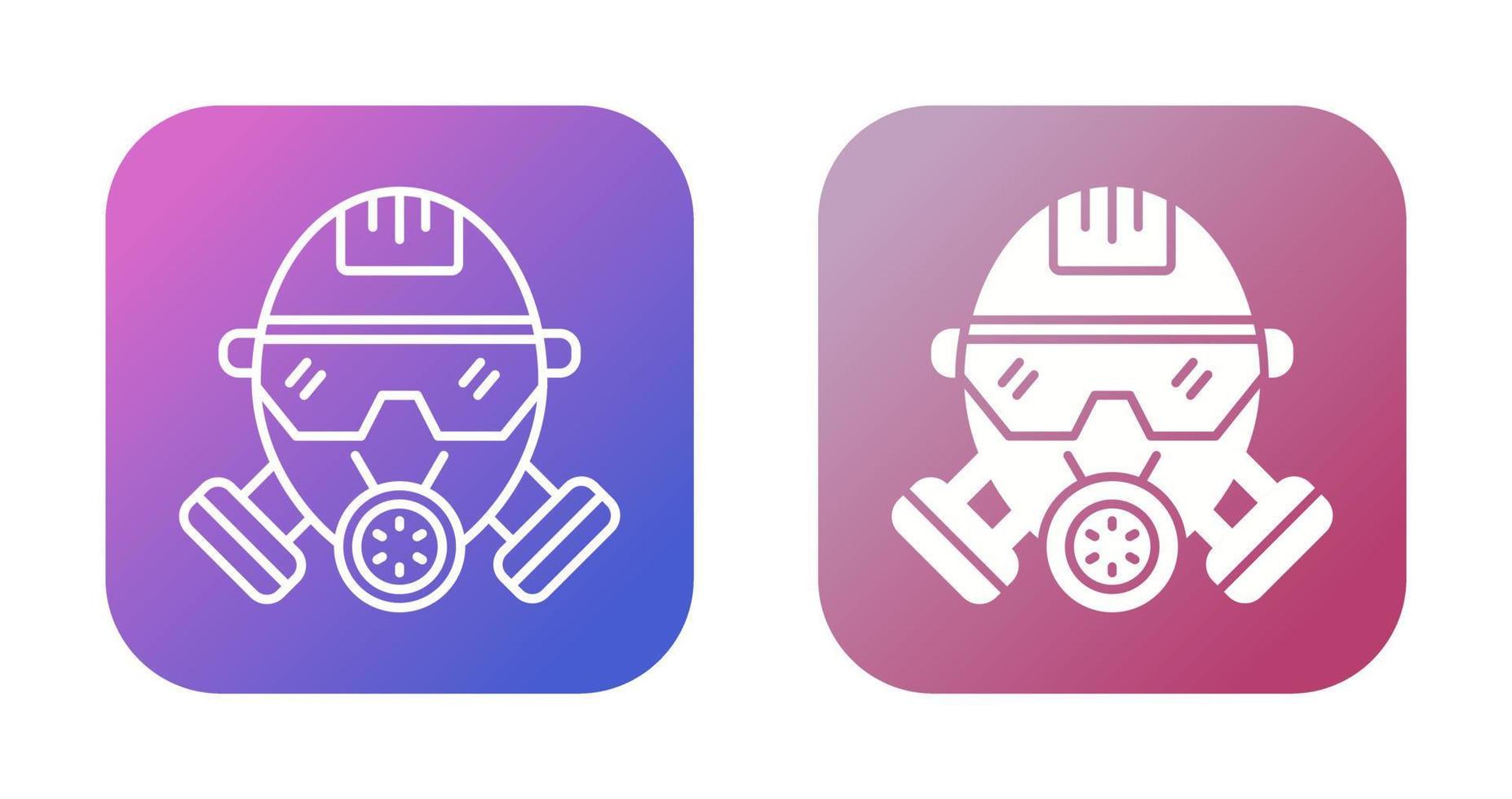 Gas Mask Vector Icon