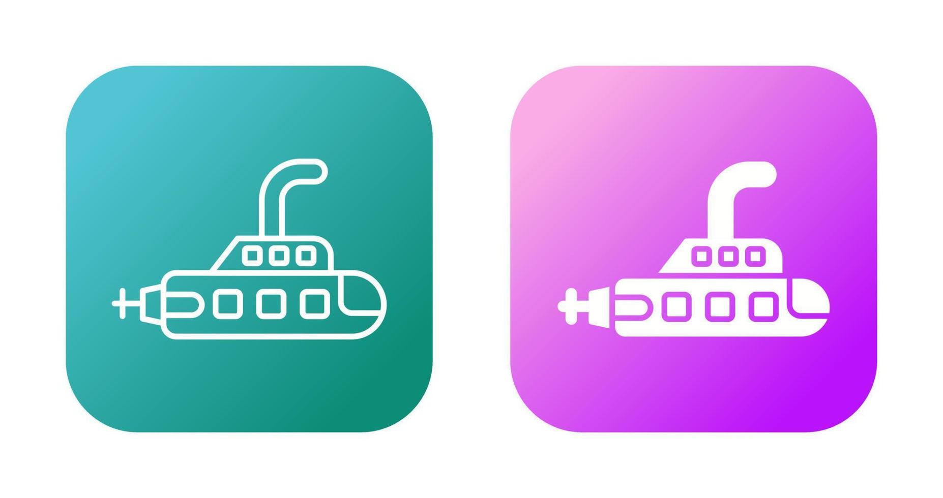 Submarine Vector Icon