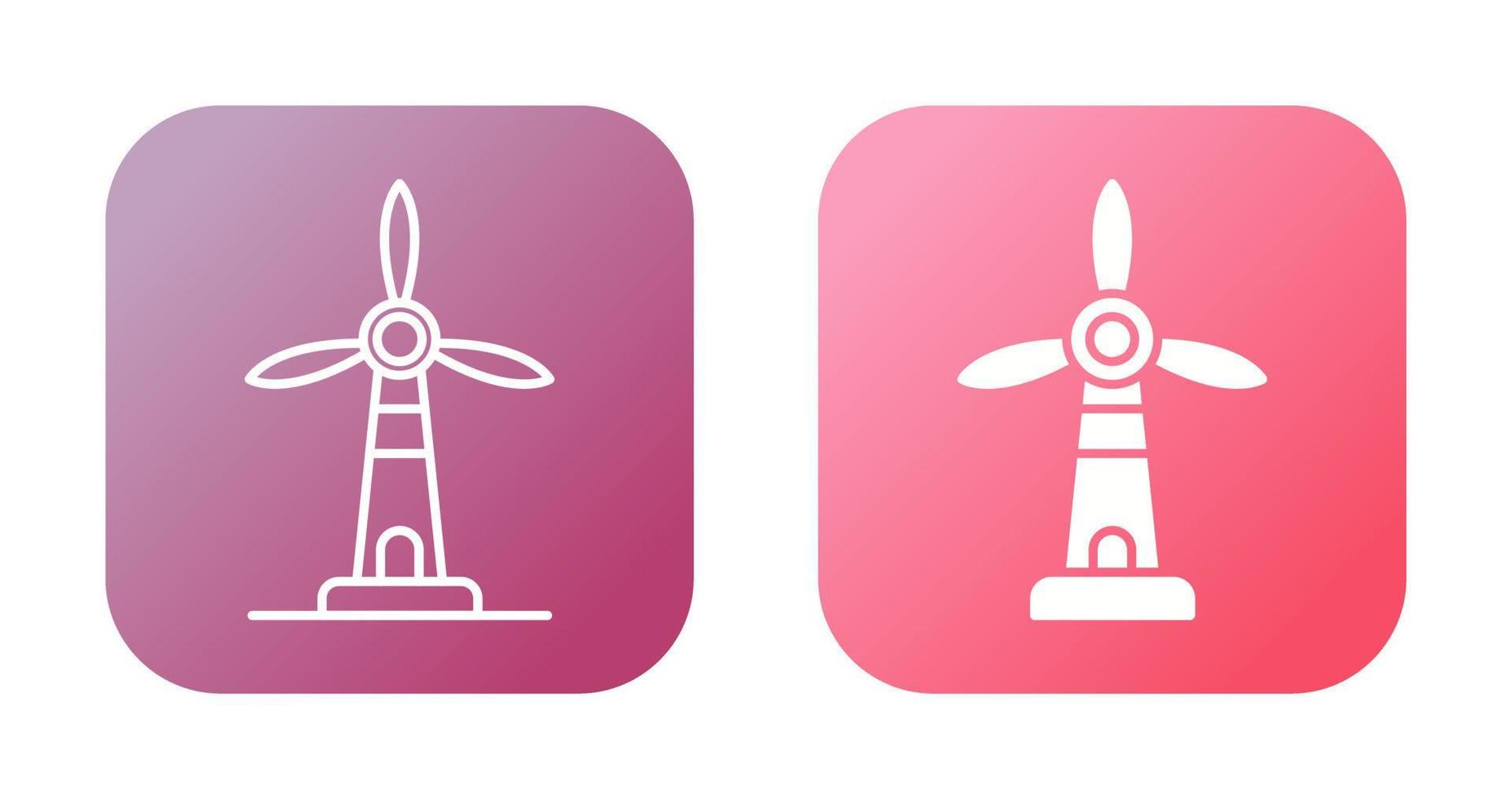Windmill Vector Icon