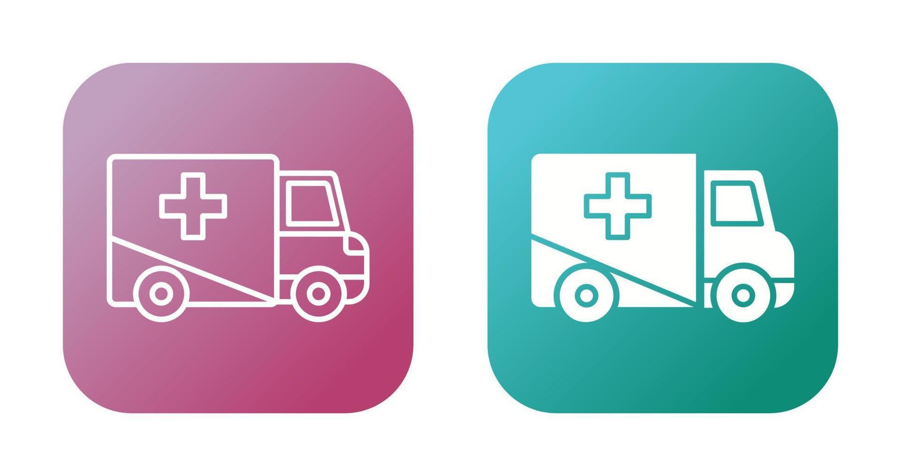 Ambulance Vector Icon