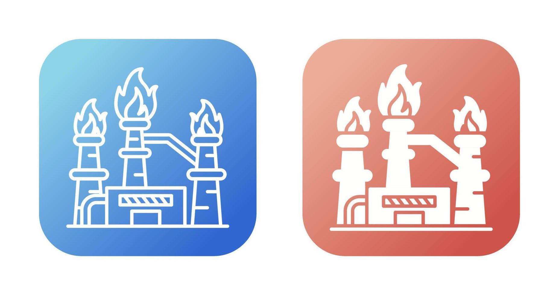 Natural Gas Vector Icon