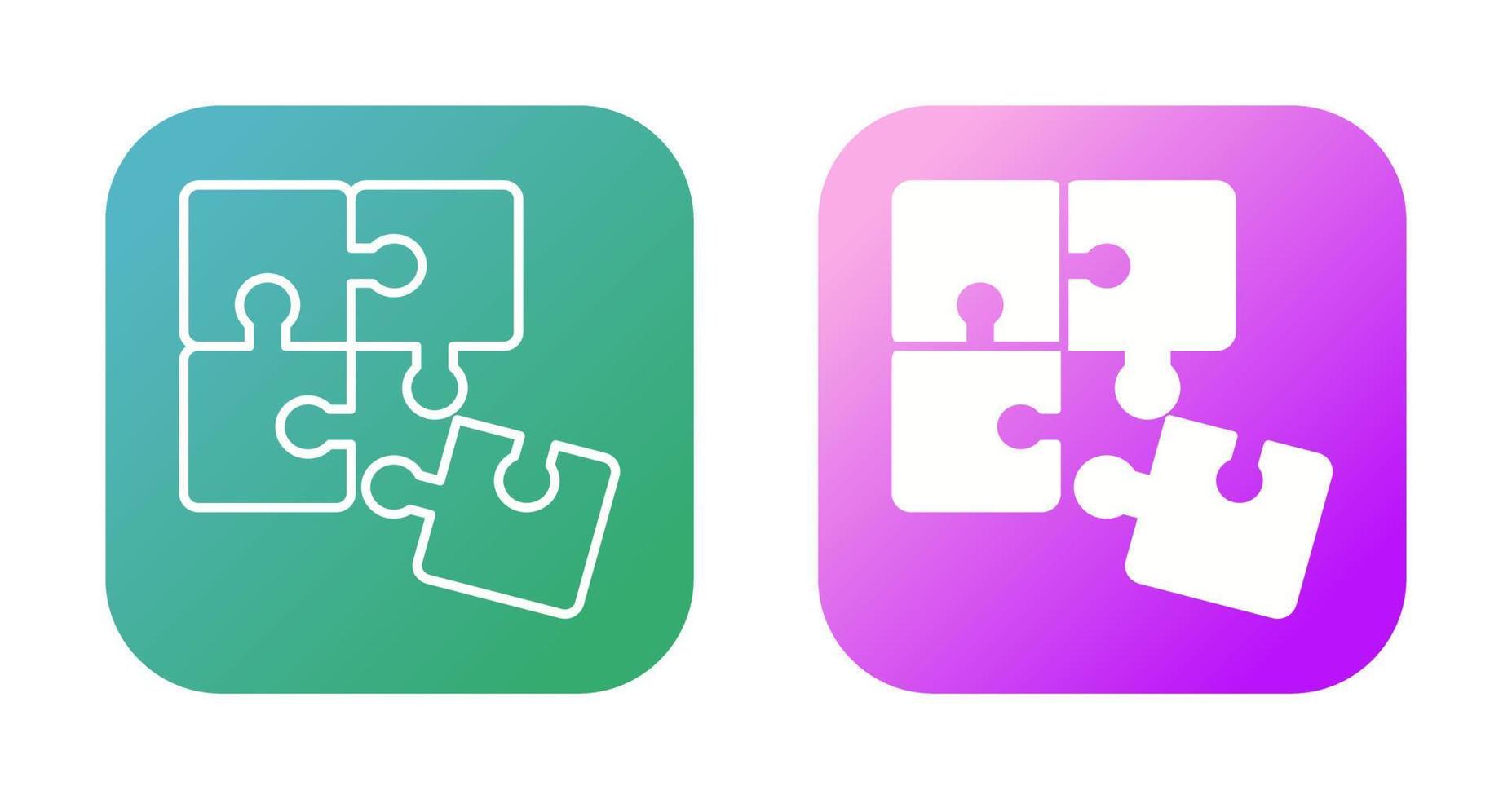 Puzzle Vector Icon