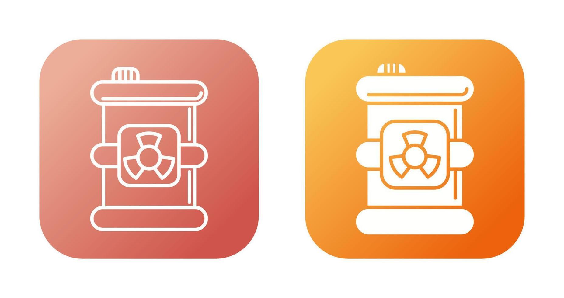 Toxic Waste Vector Icon