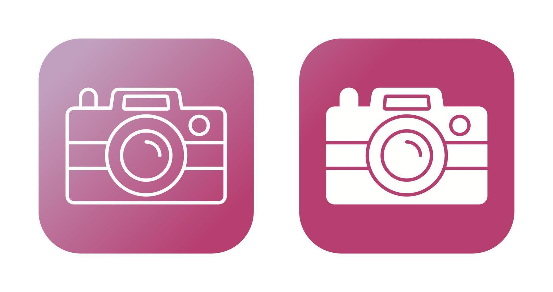 Photo Camera Vector Icon